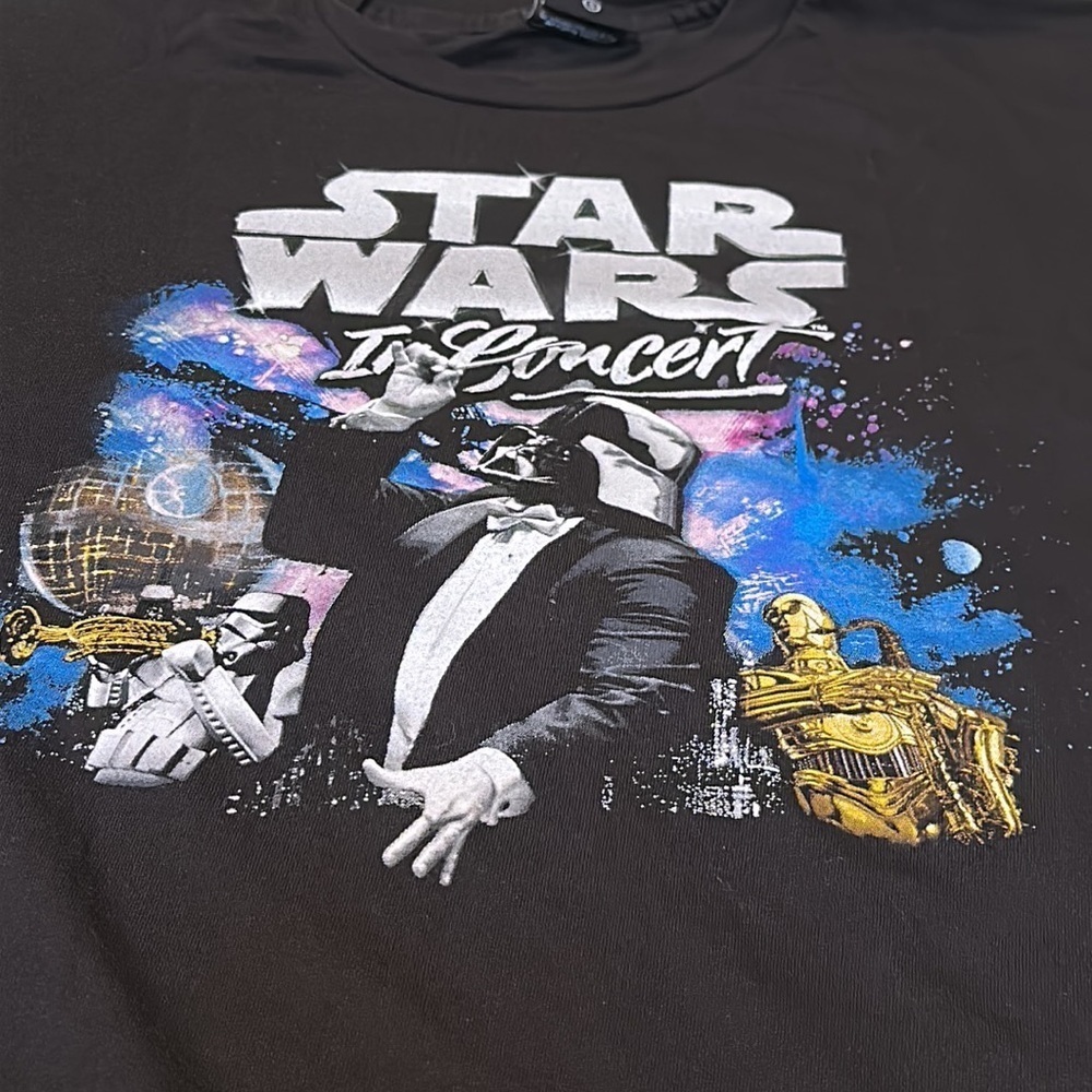 Star Wars in‎ Concert 2009 Tour Merch Graphic T-Shirt - Picture 2 of 9